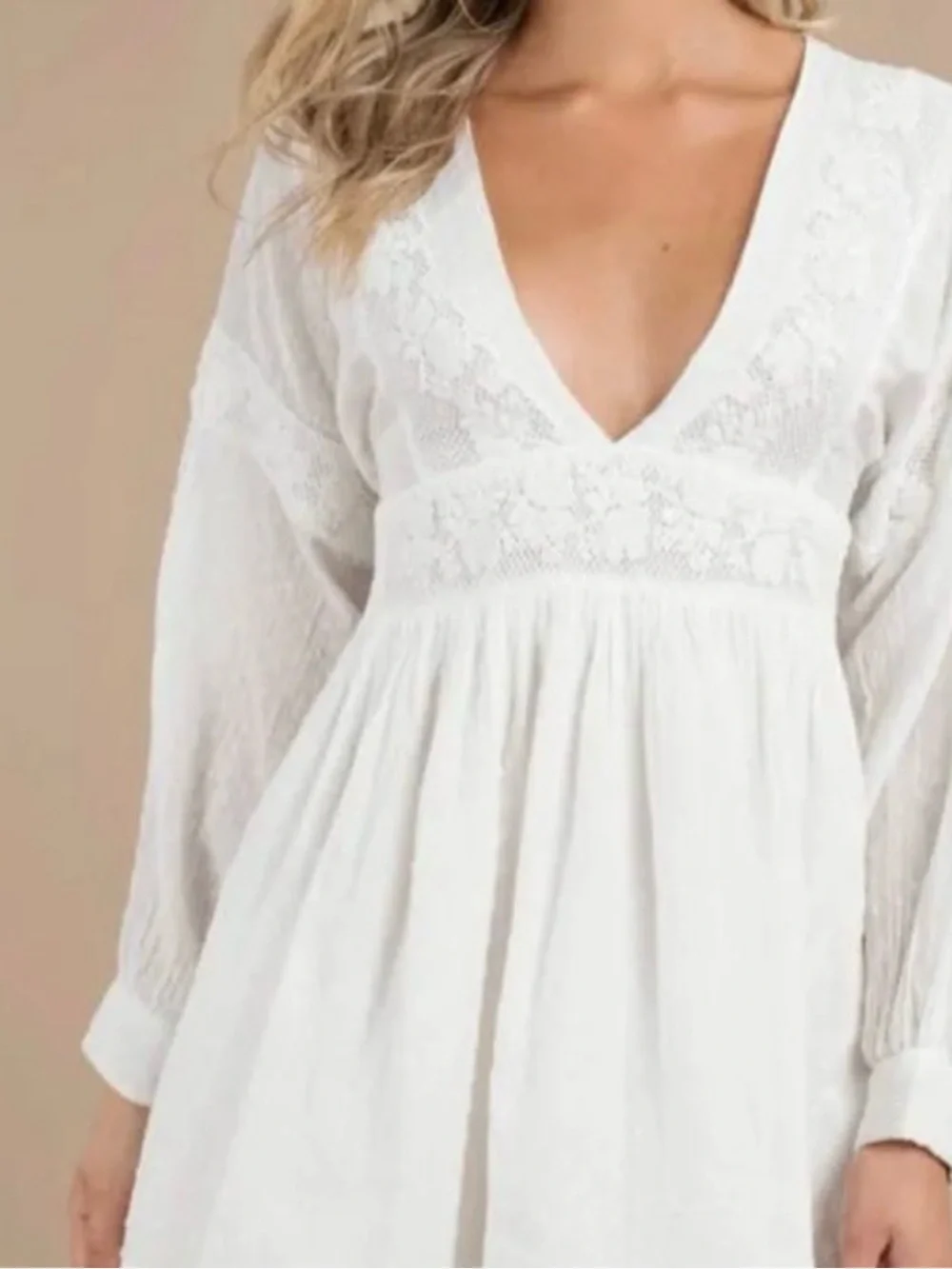Free People elegant white
